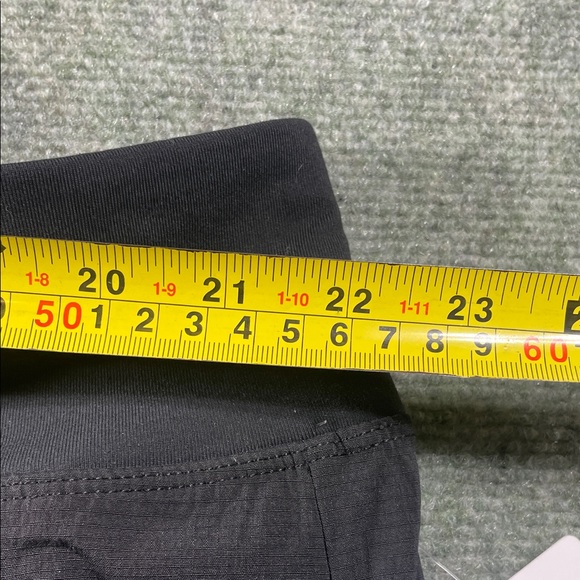 Athleta Black Active Shorts with Zipper Pocket - Picture 6 of 8